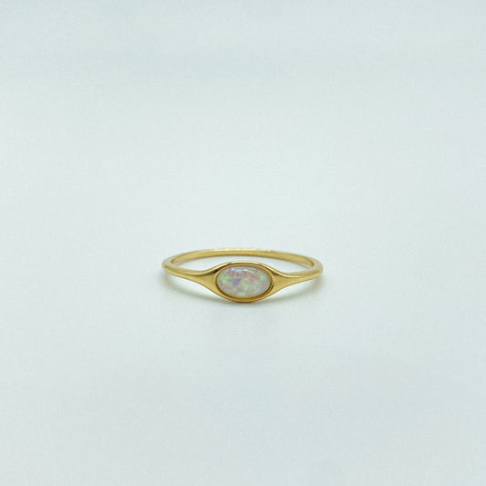 Orb ring gold