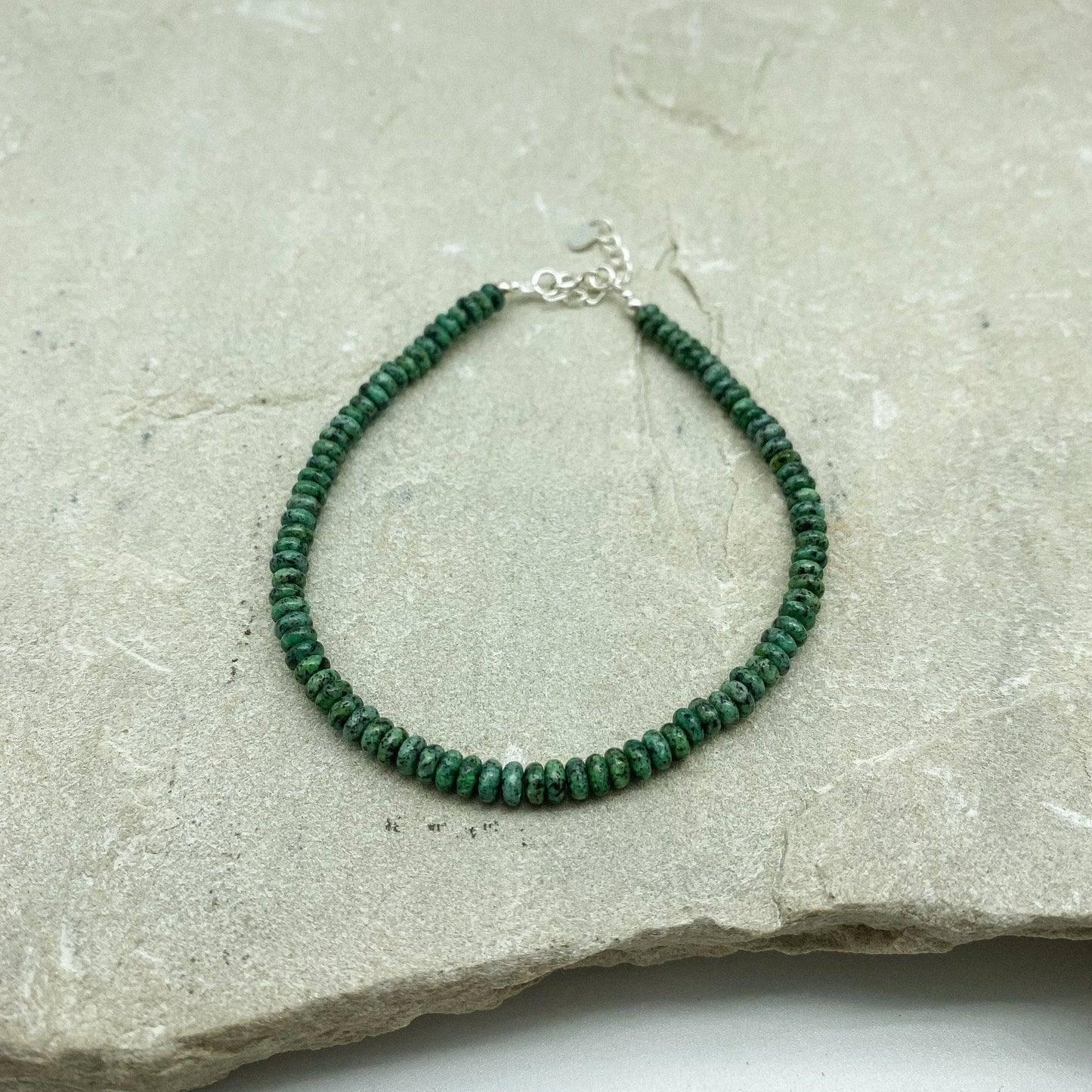 African Turquoise Anklet