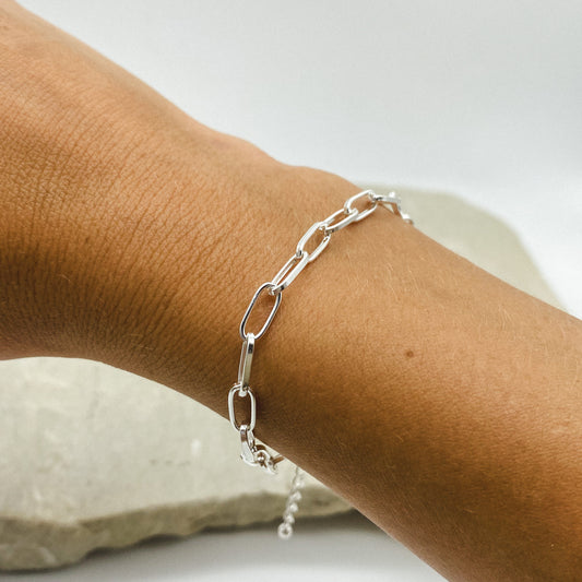 Chain link bracelet