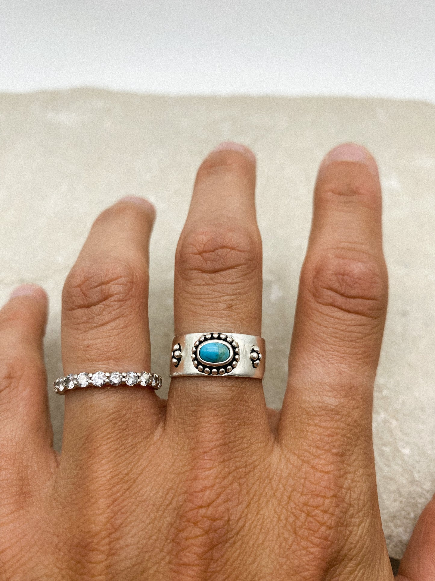 Wolfie Ring - Turquoise