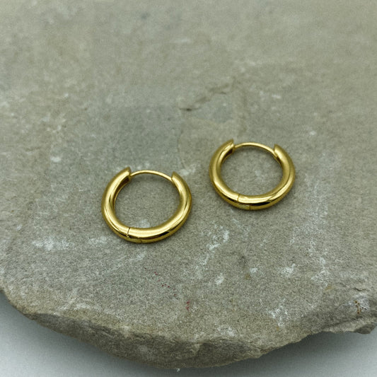 3mm Huggie hoops