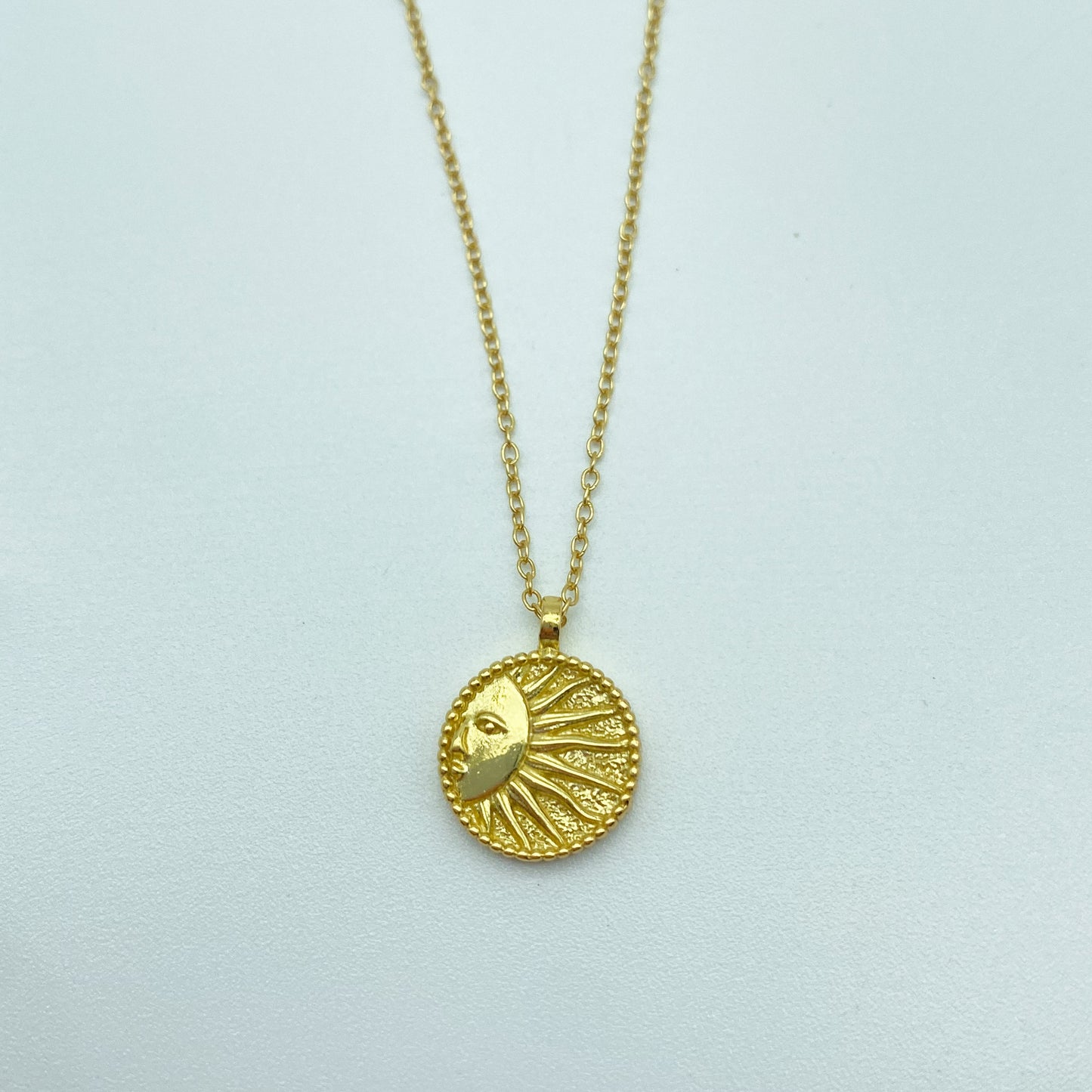 Eclipse necklace - gold