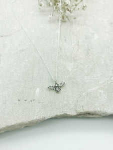 Bumble necklace -Silver