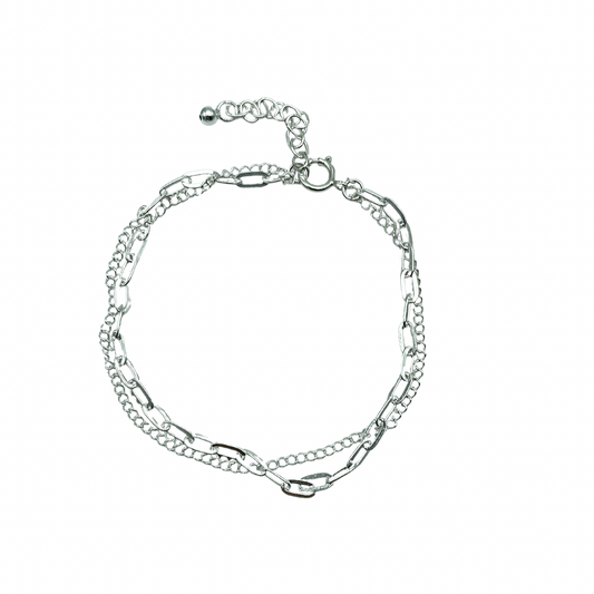Link Layered bracelet