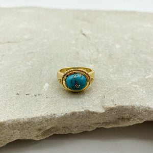 Lux Ring - Copper Turquoise
